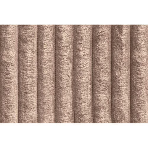 Canapé Droit Convertible 4 Places - Velours Côtelé XL - Marron