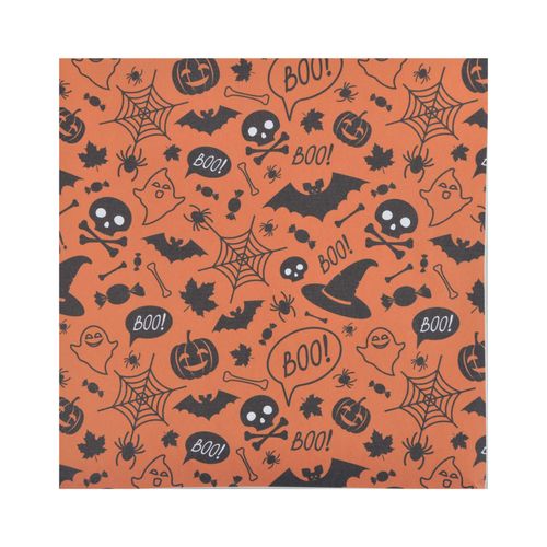Lot De 20 Serviettes En Papier Motif Halloween