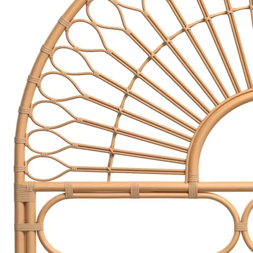 Tête De Lit 160 Cm En Rotin Naturel - Bahia