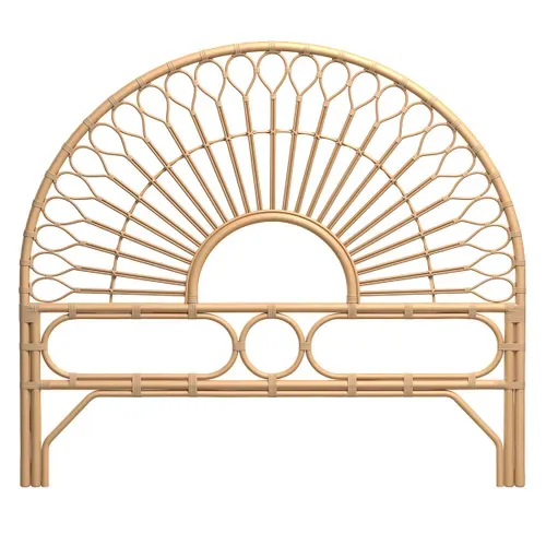 Tête De Lit 160 Cm En Rotin Naturel - Bahia
