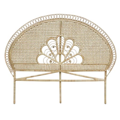 Tête De Lit 160 Cm En Rotin Naturel - Gabriella