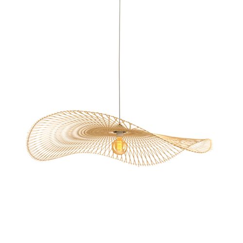 Suspension D100 Cm En Bambou Avec Fil Noir - Jipi
