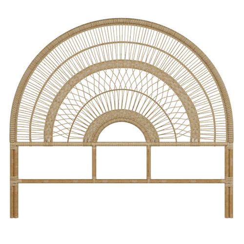 Tête De Lit En Rotin Naturel 140 Cm - Astéria