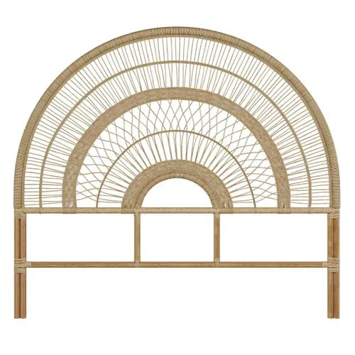 Tête De Lit En Rotin Naturel 140 Cm - Astéria