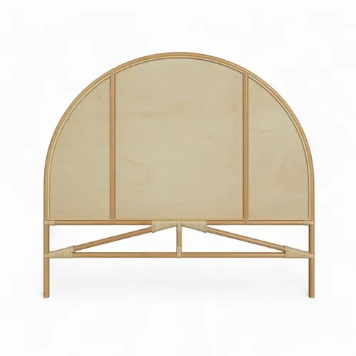 Tête De Lit En Rotin Naturel 140 Cm - Beigia