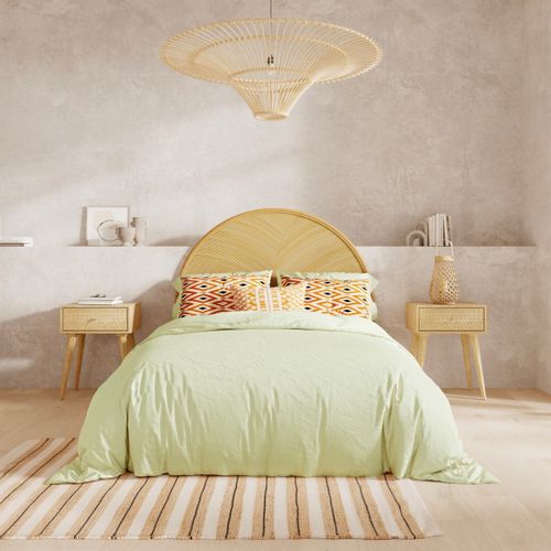 Tête De Lit En Rotin Naturel 140 Cm - Beigia