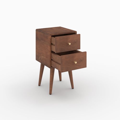 Table De Chevet En Bois De Manguier - Oréa