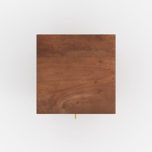 Table De Chevet En Bois De Manguier - Oréa