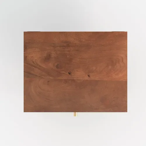 Table De Chevet Suspendue En Bois De Manguier - Oréa