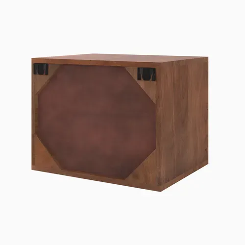 Table De Chevet Suspendue En Bois De Manguier - Oréa