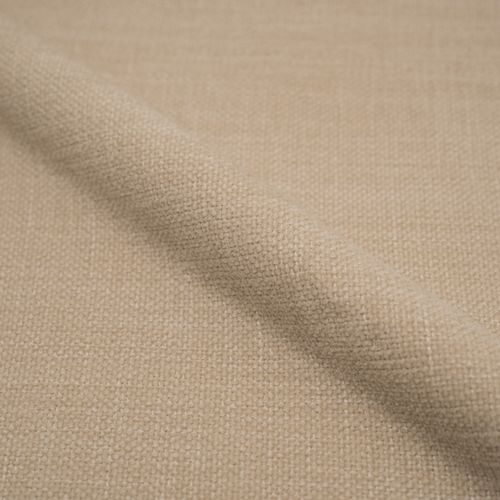 Lot De 2 Chaises En Tissu Beige Et Placage En Bois Foncé - Marine