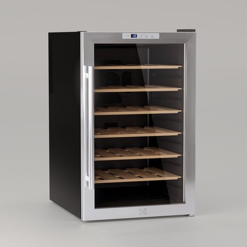 Cave De Conservation 28 70L Bouteilles Pose Libre Acier Inoxidable - Cavc28