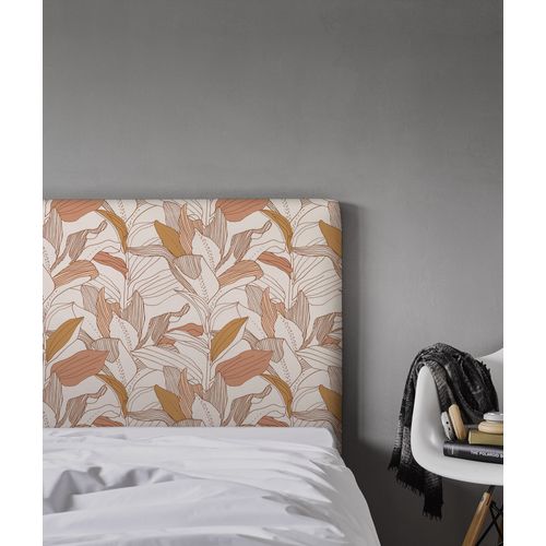 Tête De Lit Déhoussable Toni 160x110 Cm Coloris Rose Pâle