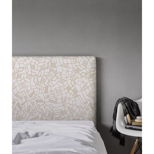 Tête De Lit Déhoussable Simone 180x110 Cm Coloris Beige