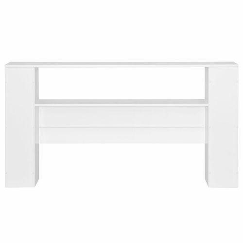 Tête De Lit Avec Rangements Lou   Blanc 160 Cm