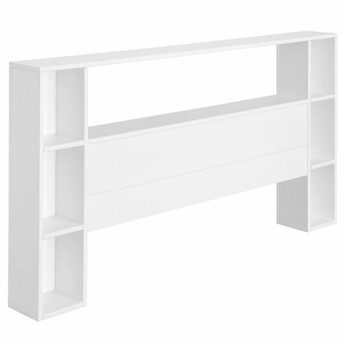 Tête De Lit Avec Rangements Lou   Blanc 160 Cm