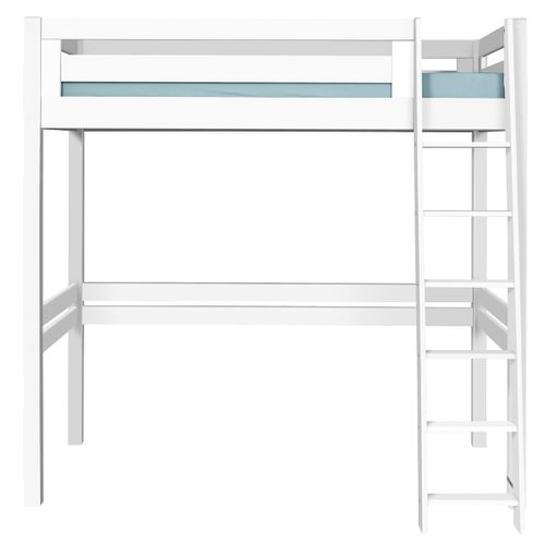 Lit Mezzanine 1 Place 90x190 Cm Orsai  Blanc