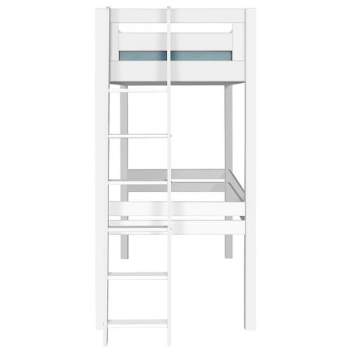 Lit Mezzanine 1 Place 90x190 Cm Orsai  Blanc