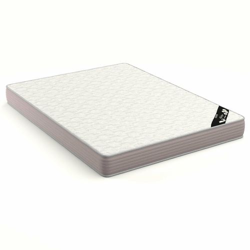 Pack Lit Mezzanine 2 Places Avec Bureau Et Matelas 140x190 Cm Lee Blanc