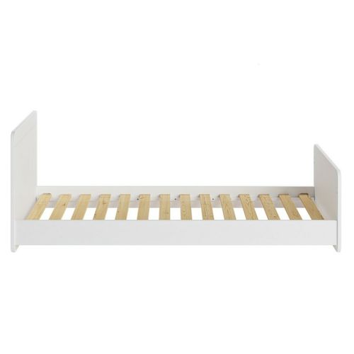 Pack Lit Avec Matelas 90x190 Cm Lilow  Blanc