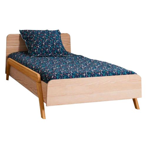Lit Enfant évolutif Avec Barrières 90x190 Cm Dixia  Bois