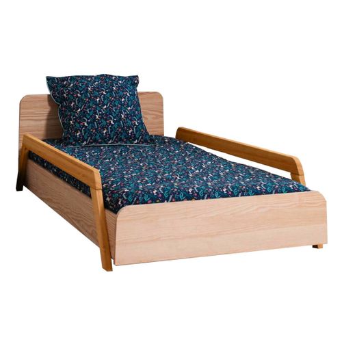Lit Enfant évolutif Avec Barrières 90x190 Cm Dixia  Bois