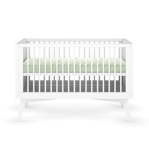 Pack Lit Bébé évolutif Montessori Avec Matelas 70x140 Cm Marley Blanc