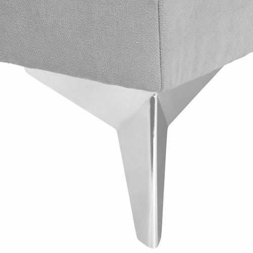 Pack Sommier Tapissier Avec Matelas 140x190 Cm Hocéa  Gris