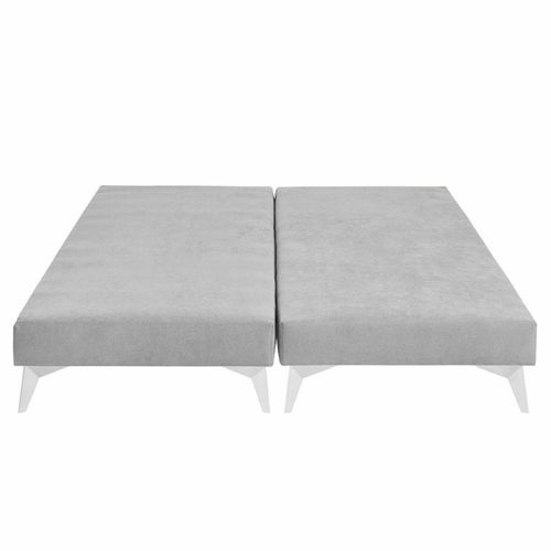 Lot De 2 Sommiers Tapissiers 70x190 Cm Hocea Gris