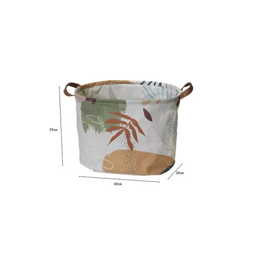 Panier De Rangement Polycoton Aromatic 40 X 30 X 29 Cm