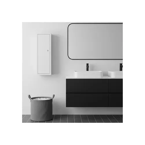 Armoire à Pharmacie En Métal Blanc 60 X 30 X 20 Cm