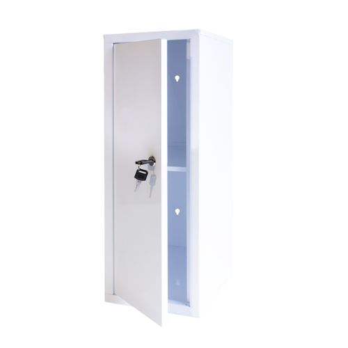 Armoire à Pharmacie En Métal Blanc 60 X 30 X 20 Cm