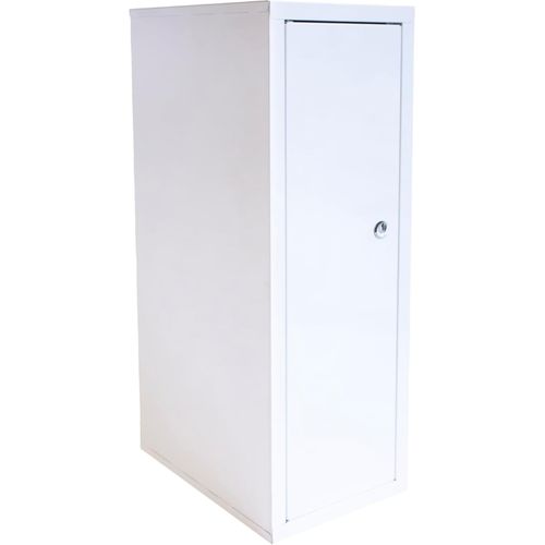 Armoire à Pharmacie En Métal Blanc 60 X 30 X 20 Cm