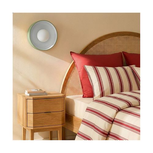 Applique Murale Yori En Métal Et Verre Rouge Et Vert D.25 Cm