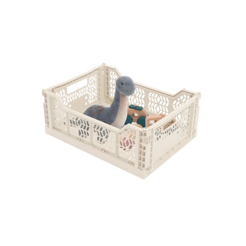Lot 10 Caisses De Rangement Pliablesblanc 40 X 30 X 15 Cm