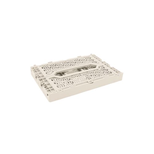 Lot 10 Caisses De Rangement Pliablesblanc 40 X 30 X 15 Cm