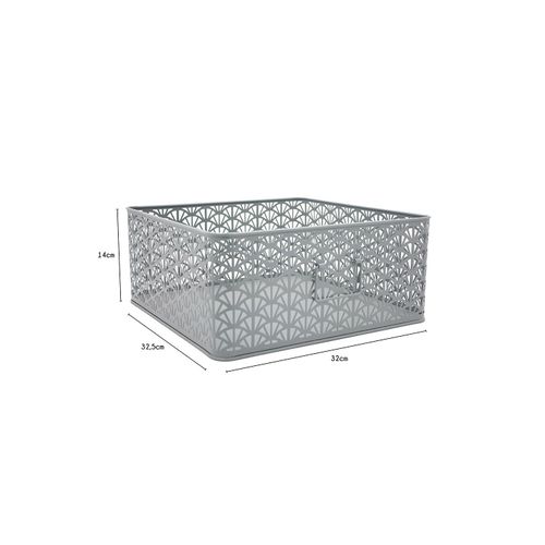 Lot De 3 Paniers De Rangement En Métal Vert Dimensions Variées