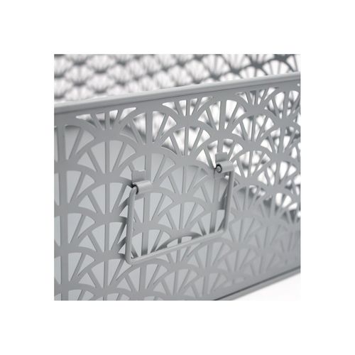 Lot De 3 Paniers De Rangement En Métal Vert Dimensions Variées