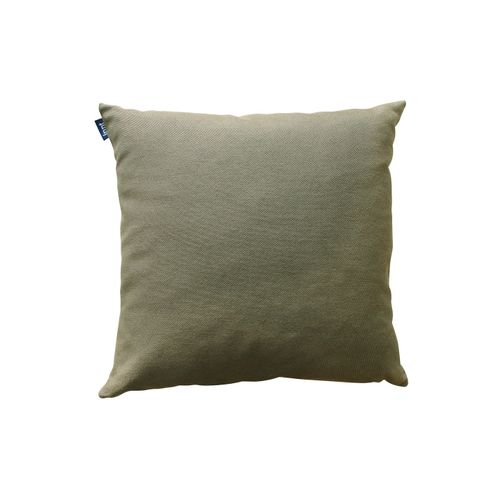 Coussin En Coton Recyclé Kaki 50 X 50 Cm