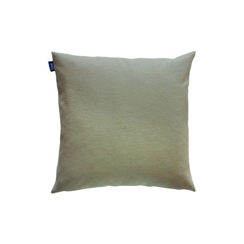 Coussin En Coton Recyclé Ivoire, Blanc, Ambre Et Corail 50 X 50 Cm