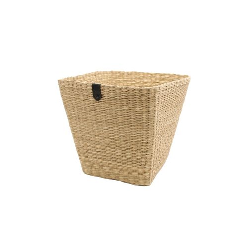 Lot De 3 Paniers De Rangement En Jonc De Mer Naturel 31 X 31 X 31 Cm