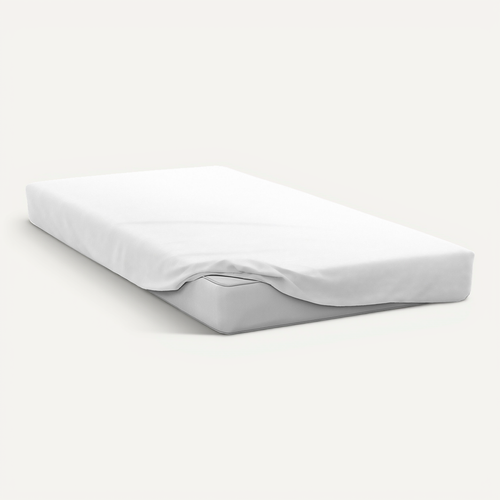 Drap Housse Uni Microfibre 82g 180x200 Cm Blanc