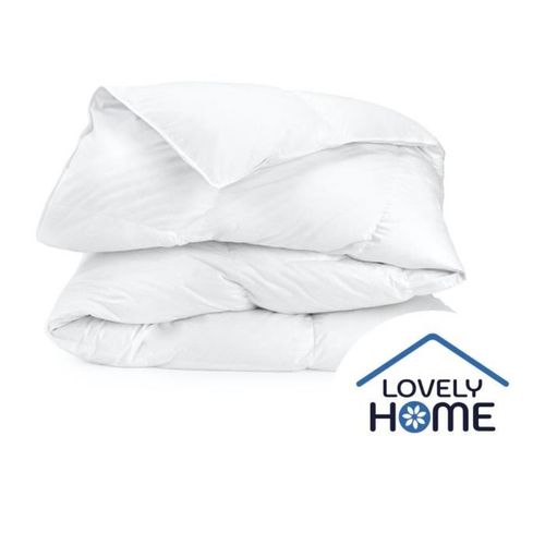 Couette Légère 140 X 200 Cm - 280 G/m² - Microfibre Anti-acariens