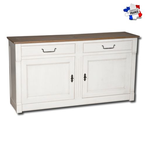 Buffet 2 Portes En Chêne Massif