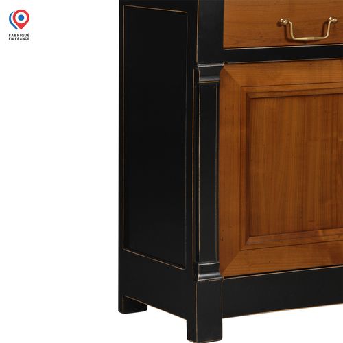 Dos De Canapé 2 Portes 127 Cm, Merisier Massif