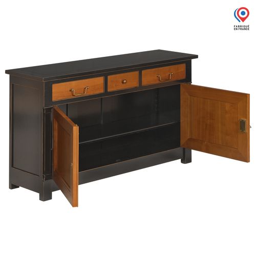 Dos De Canapé 2 Portes 127 Cm, Merisier Massif