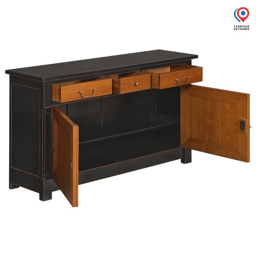 Dos De Canapé 2 Portes 127 Cm, Merisier Massif