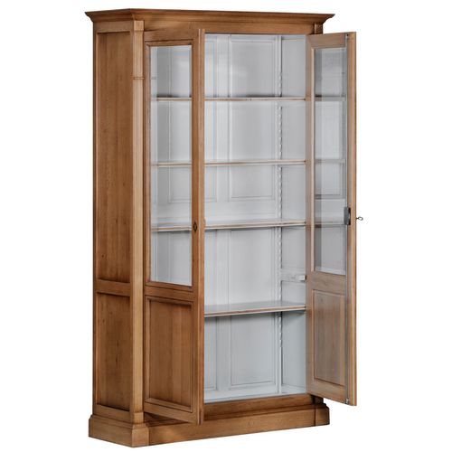 Vitrine Bibliothèque En Chêne Massif