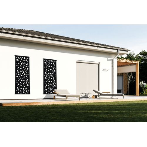 Panneau Décoratif Sunny Noir H.160cm Motifs Intégral
