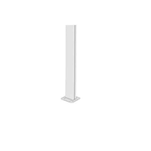 Pergola/carport Adossé Kleo 300l300 Aluminium Blanc